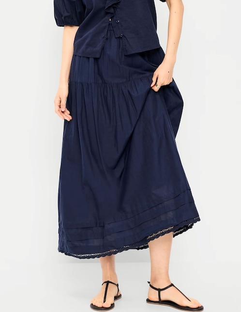 Falda crop a la cintura 1