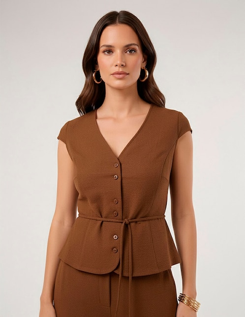 Blusa manga corta para mujer 1