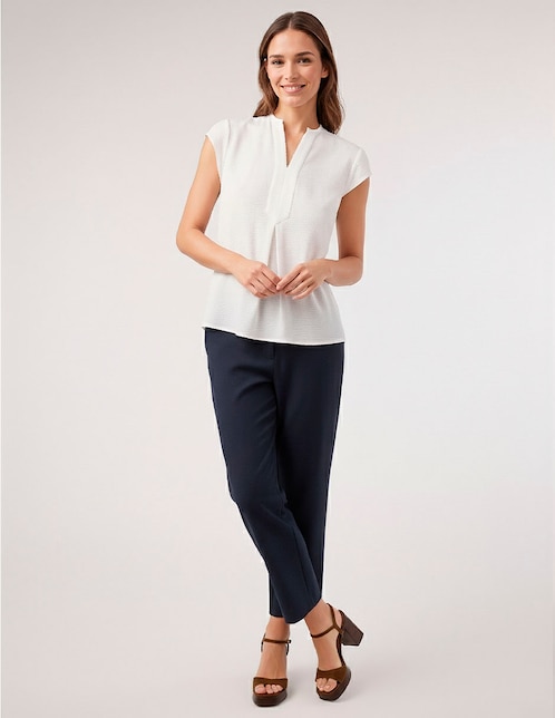 Pantalón capri slim para mujer 1
