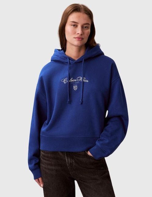 Sudadera con capucha Calvin Klein para mujer
