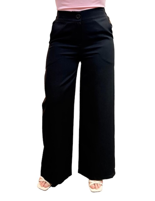 "pantalón" acampanado yaretni moda acampanado "para mujer"