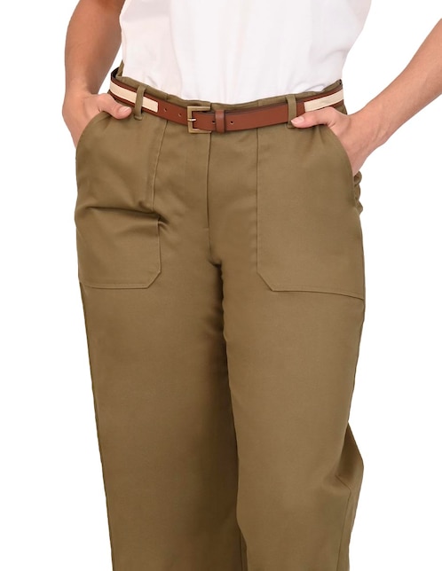 Pantalón regular para mujer 1