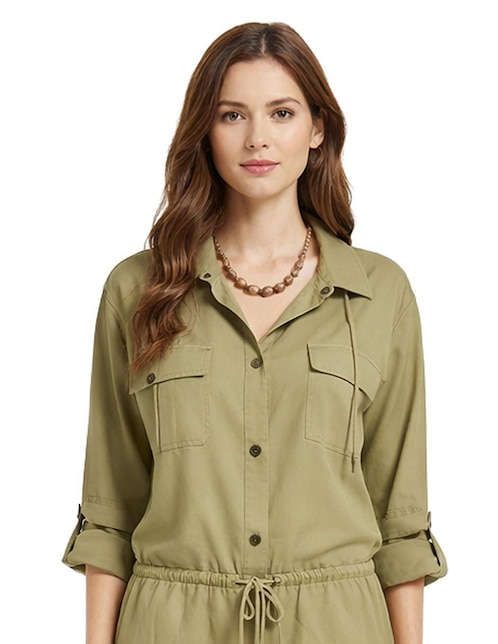 Blusa camisera shyla fresh 2026 "manga" larga "para mujer"