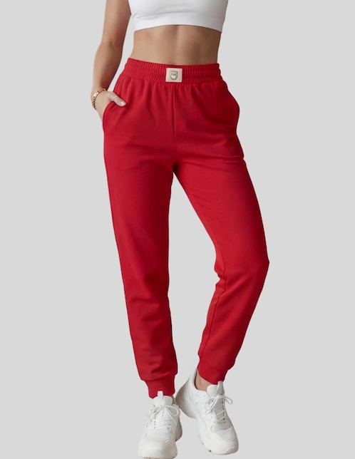 Pantalón jogger relajado para mujer