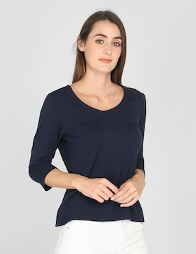 Blusa Delirium Manga 3/4 Para Mujer