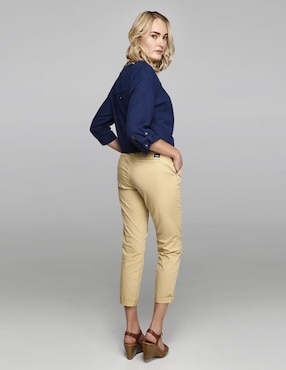 Pantalón capri Dockers recto para mujer