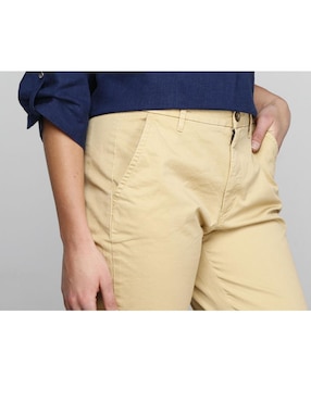 Pantalón capri Dockers recto para mujer
