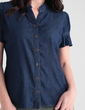 Blusa LIEB Basics manga corta para mujer