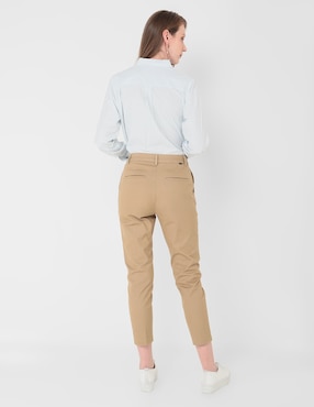 Pantalón chino Dockers slim para mujer