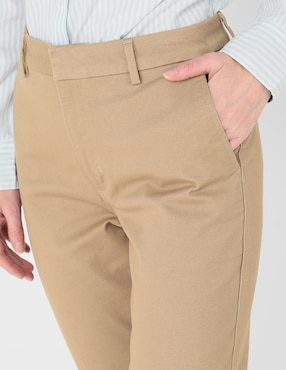Pantalón chino Dockers slim para mujer
