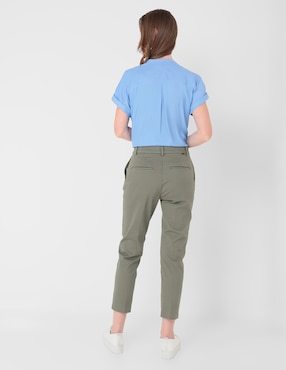 Pantalón chino Dockers slim para mujer