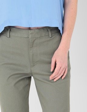 Pantalón chino Dockers slim para mujer