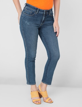 Jeans Slim So Slimming Corte Cintura Para Mujer