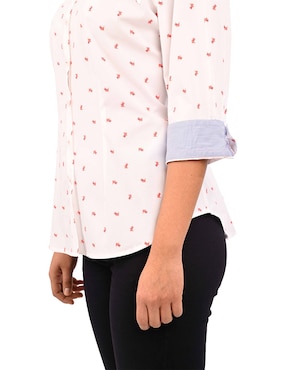 Blusa Ferrioni manga 3/4 para mujer