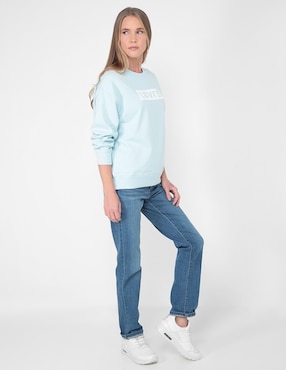 "jeans/jegging/jeans jogger" straight cintura levi's 314 no aplica "para mujer"
