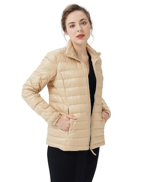 Chamarra Wtd impermeable para mujer
