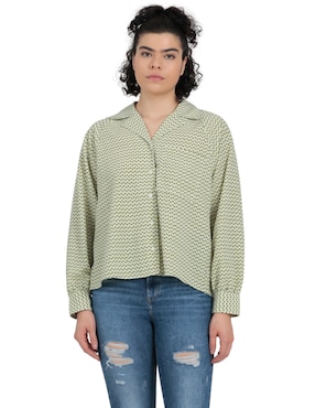 Blusa Camisera Levi's Manga Larga Para Mujer