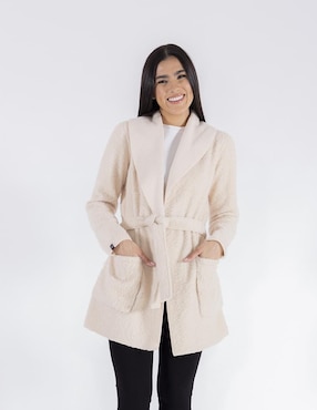 Abrigo Shyla abierto para mujer
