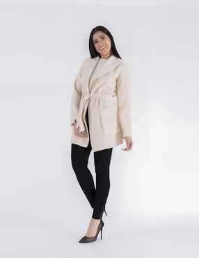 Abrigo Shyla abierto para mujer