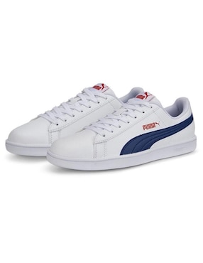 Tenis Puma Puma Unisex Sneaker - PUMA UP Jr Puma White-Blazing Blue-Puma - 37360025 para mujer