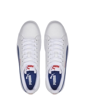 Tenis Puma Puma Unisex Sneaker - PUMA UP Jr Puma White-Blazing Blue-Puma - 37360025 para mujer