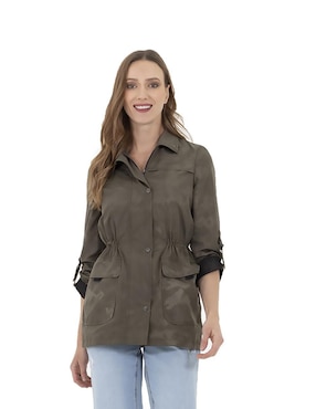 Gabardina Impermeable Shyla Para Mujer