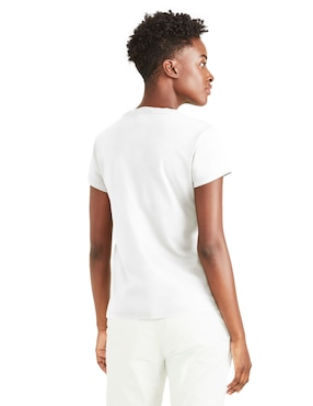 Playera manga corta Dockers cuello redondo para mujer