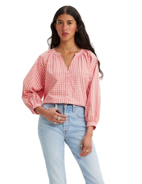 Blusa Levi's Manga Larga Para Mujer