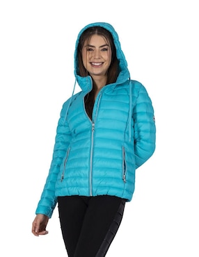 Chamarra Acolchada Alysh Impermeable Para Mujer