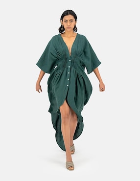 Vestido maxi casual Merkabá para mujer