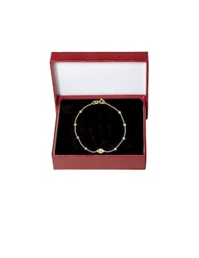 Pulsera Horoz de oro con acabado pulido