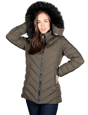 Chamarra acolchada Greenlander para mujer