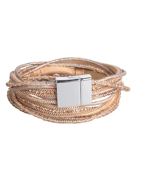 Pulsera Yoiko Piedra Y Chaquira Haip con acabado brillante