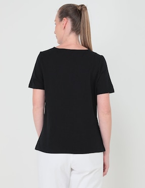 Blusa Lieb manga corta para mujer