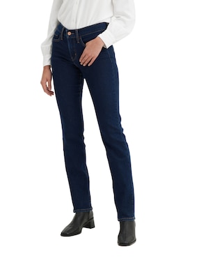 Jeans Slim Levi's Corte Cintura Para Mujer