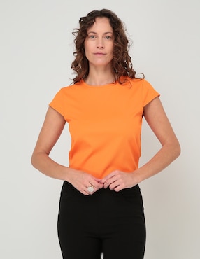 Blusa LIEB Basics Manga Corta Para Mujer