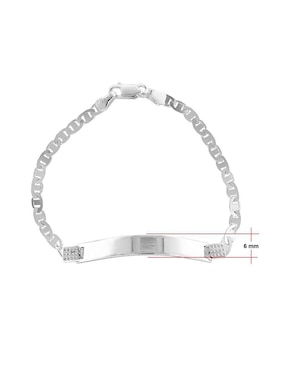 Pulsera Horoz de plata P 925 con acabado pulido
