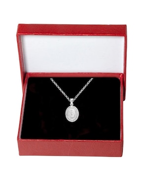 Collar ovalado Horoz de plata P 925