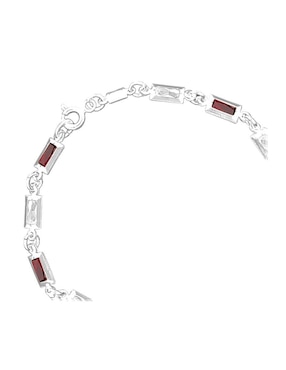 Pulsera Horoz de plata P 925 con acabado pulido