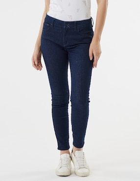 Jeans Cigarrette Why Me Corte Cintura Para Mujer