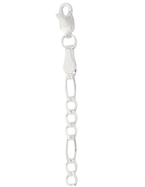 Collar de eslabones Horoz de plata P 925