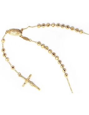 Collar de cruz Horoz 18 K