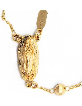 Collar de cruz Horoz 18 K