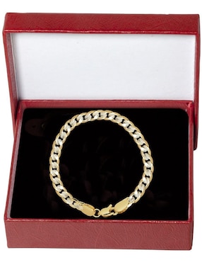 Pulsera Horoz 18 K con acabado chapa de oro