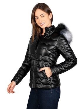 Chamarra acolchada Greenlander impermeable para mujer