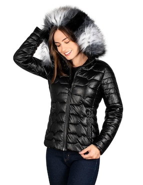 Chamarra acolchada Greenlander impermeable para mujer