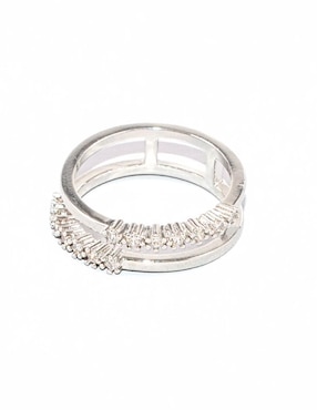 Anillo Yoiko Elegance Silver zirconia