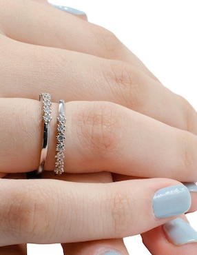 Anillo Yoiko Elegance Silver zirconia