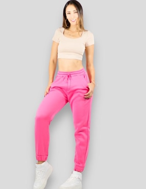 Pants regular Malabis con jareta para mujer