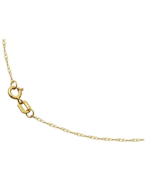 Collar de cruz Horoz de oro 10 K
